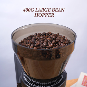 57 Adjustable Settings Commercial Coffee Grinder 51/58mm Espresso Portaflter <strong>Holder</strong> <strong>Burr</strong> Coffee Grinder Electric - Product Image 2