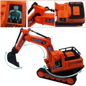 Grande voiture <span class=keywords><strong>jouet</strong></span> à inertie et à friction pour enfants, modèle de simulation de véhicule d'ingénierie à grue, idéal pour les stands de rue, cadeau pour garçons, en plastique - Product Image 6