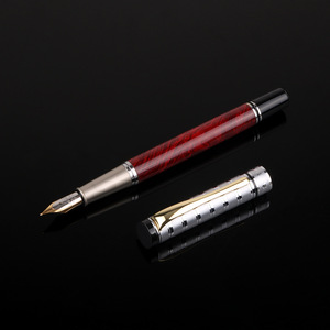 Pluma estilográfica VIP ejecutiva de negocios, color negro brillante, pluma estilográfica de Metal neutro de <span class=keywords><strong>alta</strong></span> <span class=keywords><strong>gama</strong></span> - Product Image 3