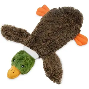 hot selling plush squeaky pet toys wild geese dog chew toy for indoor play pet accessories