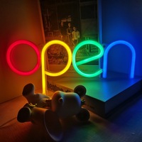 Enseignes lumineuses LED néon, lampes néon USB de formes variées pour la décoration murale, chambre, bar, fête, Noël