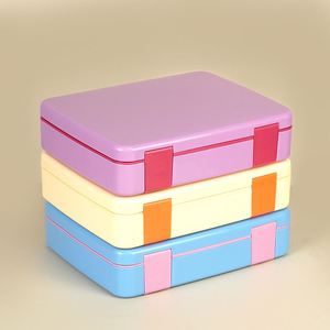 Wholesale Price Bento Storage Boxes Plastic Kids Lunch Containers Kids Bento Boxes for Lunch Box - Product Image 1