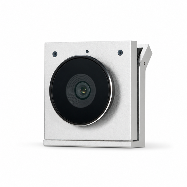 TrackMe Cube Clip-Mount Desktop Computer Webcam Auto Focus 65 Wide Angle for Video Conferencing Office Meetings Remote Calls
