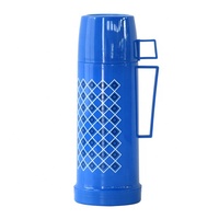 Termo de Vacío de Plástico de 1.2L de Buena Calidad con Interior de Vidrio Aislado, Diseño Ecológico y Pantalla de Temperatura