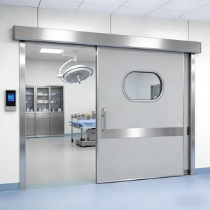 <span class=keywords><strong>Puerta</strong></span> <span class=keywords><strong>Corredera</strong></span> Automática Industrial para Hospitales, de Acero Inoxidable y Nylon, para Cuartos Limpios y Quirófanos, Hermética y a Prueba de Aire, con <span class=keywords><strong>Precio</strong></span> Competitivo - Product Image 6