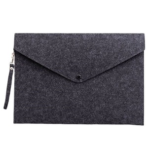 Wholesale <strong>Felt</strong> <strong>A4</strong> Classic Envelope Business <strong>File</strong> Bag with Snap Fastener <strong>File</strong> Folder Cover <strong>Supplier</strong> with Handle - Product Image 5