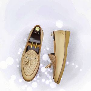 Mocassins Oxford en cuir pleine fleur pour hommes, confortables et élégants, à enfiler, pour le bureau et la carrière, idéaux pour l'hiver, le printemps et l'automne. - Product Image 3