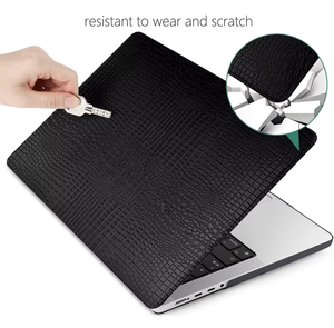 Custodia in Pelle Effetto Coccodrillo per <span class=keywords><strong>MacBook</strong></span> <span class=keywords><strong>Air</strong></span> Pro <span class=keywords><strong>13</strong></span> 14 15 16 Pollici M1 M2 M3 M4 M5 - Product Image 4