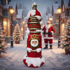 Sculpture de <span class=keywords><strong>Père</strong></span> <span class=keywords><strong>Noël</strong></span> en fibre de verre sur mesure, grande taille, très demandée, pour décorations de <span class=keywords><strong>Noël</strong></span> intérieures et extérieures - Product Image 6