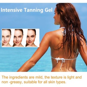 OceAura gel de bronzage intensif sans <span class=keywords><strong>soleil</strong></span> <span class=keywords><strong>noir</strong></span> plage d'été naturel couleur blé hydratant soin du corps - Product Image 3