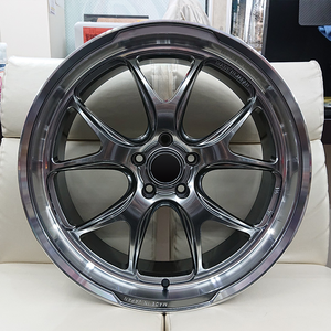 Nuevas llantas forjadas de diseño cóncavo profundo de 18-24 pulgadas 5x112-5x120 25mm ET con acabado negro y diseño multirradio para GR86 - Product Image 1