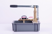 Bomba manual de prueba de alta presión hidrostática, banco de pruebas de tuberías de agua, herramienta de fontanería SD-50E