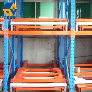 NOVA CE Heavy Duty Upright Frame <strong>Pallet</strong> <strong>Type</strong> Racking System Warehouse Metal Steel Blue Orange Storage Push Back <strong>Racks</strong> - Product Image 5