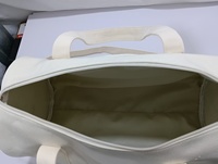 Sac de voyage week-end personnalisé en toile écologique avec fermeture éclair pour la gym, les activités de plein air et les voyages - Organisateur pour femme
