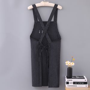 Tablier de cuisine personnalisé avec logo imprimé, tablier de <span class=keywords><strong>cuisinier</strong></span> pour <span class=keywords><strong>chef</strong></span>, sublimation, tablier en coton imperméable - Product Image 6