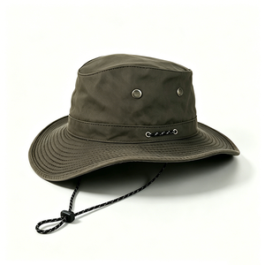 Chapeau Bob Safari Unisexe à Large Bord en Toile Imprimée, Imperméable, Protection Anti-UV, pour Activités de Plein Air, Décontracté, Sport, Pêche, avec Sangle de Menton Réglable - Product Image 3