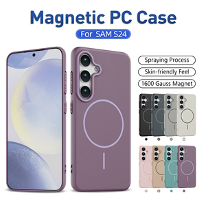 Chống thả từ PC trường hợp điện thoại cho Samsung S25/S24 siêu rắn màu Matte một mảnh điện thoại di động trường hợp - Product Image 6