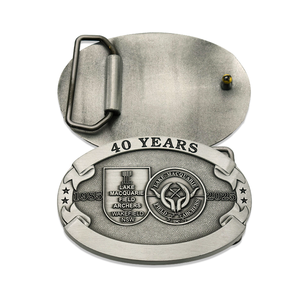 Các Nhà Sản Xuất Bán Buôn Biểu Tượng Tùy Chỉnh Cao Bồi Phương Tây 3D Rắn <span class=keywords><strong>Brass</strong></span> Kim Loại Thủ Công Vành Đai Khóa Cho Nam Giới Phụ Nữ - Product Image 2