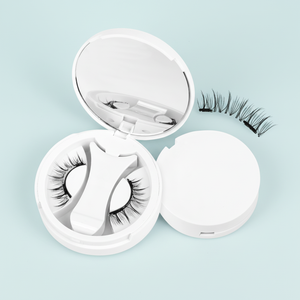 <span class=keywords><strong>Pestañas</strong></span> Magnéticas de Visón Sintético Personalizadas, Aplicador sin <span class=keywords><strong>Pegamento</strong></span>/sin Delineador, Libres de Crueldad Animal, Grosor de 0.07MM, Empaque en Caja Hecha a Mano - Product Image 1