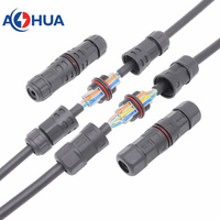 Conector Impermeable Tipo L M25 para Iluminación LED Industrial y Equipos de Energía para Exteriores