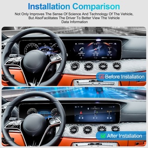 สำหรับ Mercedes Benz CLS Class W257 ปี 2018-2025 จอคู่ ดีไซน์ใหม่ มัลติมีเดีย Android คาร์เพลเยอร์ ระบบนำทาง Carplay จอ LCD แดชบอร์ด - Product Image 5