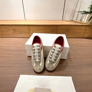 Zapatillas de entrenamiento alemanas para mujer 2026, estilo retro con bloques de color de espuma, planas, con cordones, informales, versátiles, de punta redonda, genuinas, para otoño. - Product Image 4
