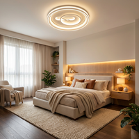 Lampe encastrée ODM magnifique, motif inspiré de la nature, pour espace de vie, éclairage sans scintillement, éclairage très apprécié, livraison directe