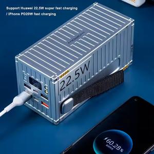 Wopow PD35 50000mah li-polymère lumière LED 22.5W Ultra mince haute capacité Super rapide centrale électrique 5usb Micro USB charge extérieure - Product Image 4