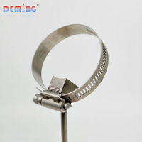Capteur de température à pince thermocouple durable OEM/ODM, fixation sur tuyau en plastique, câble de raccordement, pour surface latérale de pipeline, ISO9001, directement de l'usine