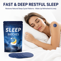 Patchs Transdermiques OEM ODM pour le Sommeil, 8 Heures, avec 5-HTP pour un Cycle de Sommeil Sain et une Relaxation Profonde