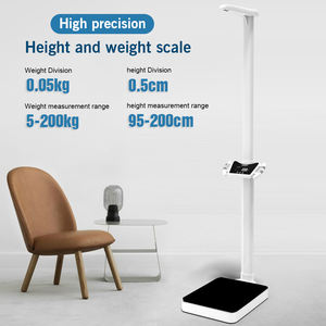 BMI 전자 스마트 디지털 체중계 상업용 체지방 신장 체중 측정기 강화 플랫폼 배터리 - Product Image 6