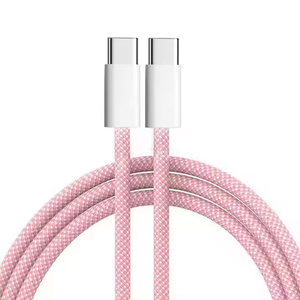 Câble de téléphone USB-C vers USB-C haute vitesse 1m PD 20W 60W, câble de données USB à charge rapide, câble de données économique pour téléphone portable - Product Image 2