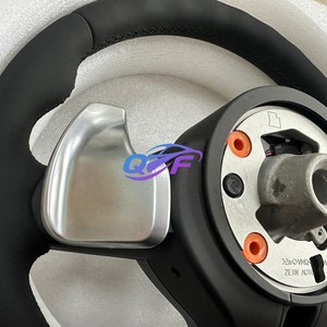 Volante Deportivo de Cuero <span class=keywords><strong>M</strong></span> Sport para <span class=keywords><strong>BMW</strong></span> F10 F20 M3X1 X5 X6 X4 F30 F32 F33 F34 F35 X3 F25 F36 F80 F2 F22 F23 E91 E90 E92 - Product Image 4