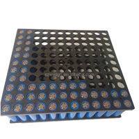 WELLGO Diy Spacer Braket Sel Silinder 18650 21700 26650 32650 32700 Pemegang Organizer Baki Baterai