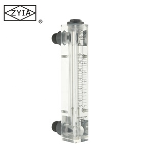 Directo <span class=keywords><strong>de</strong></span> fábrica Personalizable Panel montado Rotámetro Caudalímetro Acero inoxidable Plástico para Gas Aire Agua Líquidos <span class=keywords><strong>Control</strong></span> OEM - Product Image 1