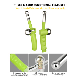 Пластиковый ручной мусульманский распылитель для биде - Product Image 6