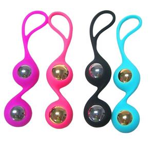 硅胶2球防水阴道锻炼凯格尔球阴道收紧锻炼机教练成人女性性玩具 - Product Image 5