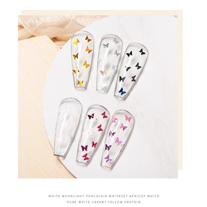 3D Ins Internet Celebrity Nail Art Brillant Sept Couleurs Papillon Paillettes Fantaisie Fée DIY Décorations 3D Nail Art Décorations - Product Image 4