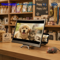 Portable Curved Hd Screen Magnifier Stand 3-4X Hands-Free Eye Care Bracket for Shop Free Time Streaming Gaming 12Inch