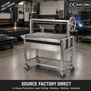 <span class=keywords><strong>Parrilla</strong></span> <span class=keywords><strong>Argentina</strong></span> Santa María Más Vendida con Diseño Desmontable y Acero de Alta Resistencia al Calor para Exportación Global B2B - Product Image 4