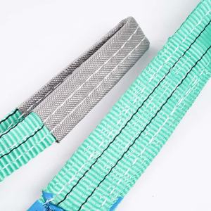 1-10 톤 리프팅 웨빙 슬링 스트랩 웨빙 플랫 웨빙 슬링 - Product Image 5