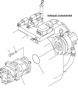 Bomba Hidráulica de Engranajes para Montacargas, Pieza 3FE-60-32110 para Komatsu FD100 FD115 FD135 FD150 FD160-7 FD160-8 - Product Image 2