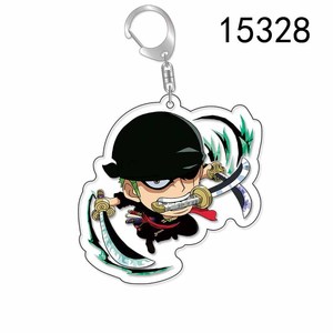 9 nouveaux designs de porte-clés en acrylique transparent Monkey D. <span class=keywords><strong>Luffy</strong></span>, Pirates du <span class=keywords><strong>Chapeau</strong></span> de Paille, Quatre Empereurs, <span class=keywords><strong>Shanks</strong></span>, Teach, Buggy, Kaido - Product Image 3