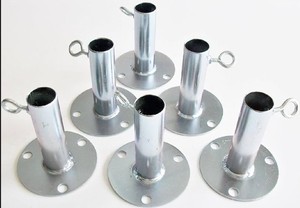 Chuyên nghiệp đồ gỗ ngoài trời parasol cơ sở 60kg vuông đen stained <span class=keywords><strong>Granite</strong></span> Umbrella cơ sở - Product Image 5