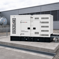 Générateurs diesel insonorisés Cummins 125 KVA, générateur diesel silencieux 100 KW, alternateur Stamford, contrôleur Deepsea pour usage industriel