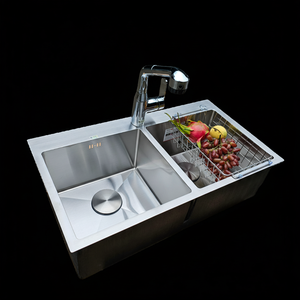 8548 sunmore อ่างล้างจานสแตนเลสติดบน304มาตรฐานสากลส่งตรงจากโรงงานเวียดนาม - Product Image 1