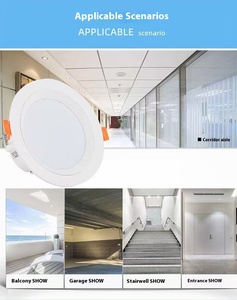 Hiện đại thông minh <span class=keywords><strong>Led</strong></span> Downlight cho cầu thang lò vi sóng Radar cảm biến hồng ngoại dập tắt ánh sáng nhôm IP44 dễ dàng lõm - Product Image 6