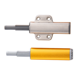 Cabinet Door Magnetic Spring Loaded Mechanism Stainless Steel Minimalist Design Handle Free One Press Opening Style A B C <b>D</b> - Product Image 3