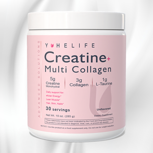 Creatina e Collagene in Polvere a Marchio Privato, Creatina Micronizzata, Integratore Energetico per Donne - Product Image 1