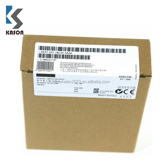 SIMATIC S7-300 16-Point Digital Input/Output SM323 PLC I/O Module for PLC Programming 6ES7323-1BL00-0AA0